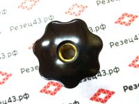 Ручка для станка в виде семиконечной звезды со сквозной внутренней резьбой 40хМ10 (121004010)