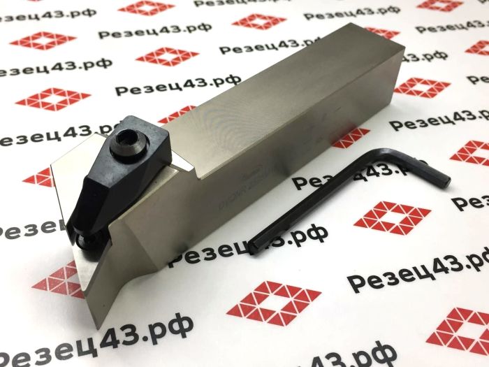Резец HANSHIBA наружного точения DVQNR2525M16