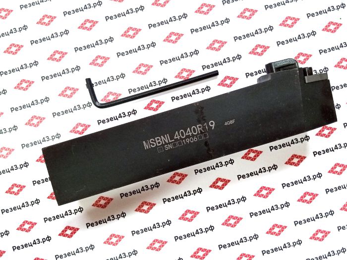 Резец наружного точения MSBNL4040R19