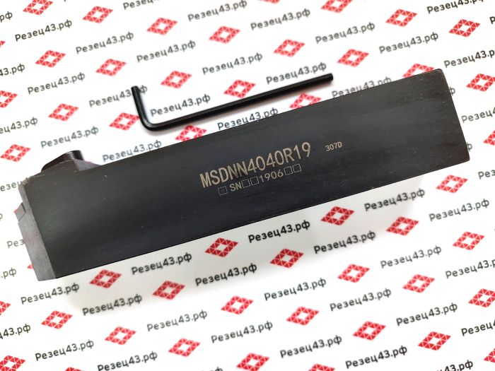 Резец наружного точения MSDNN4040R19