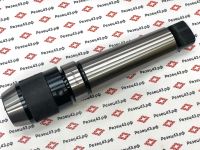 Сверлильный патрон 1-16 мм усиленный самозажимной на оправке Морзе 5 (под выколотку, несъемный) MTA5-APU16