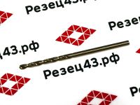Сверло из быстрорежущей стали 1,9 мм HSS Co M35 (кобальт)