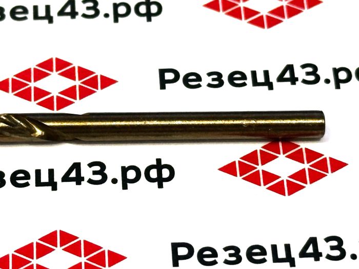 Сверло из быстрорежущей стали 4,0 мм HSS Co M35 (кобальт)