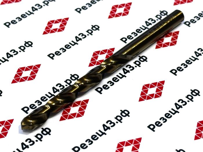 Сверло из быстрорежущей стали 6,6 мм HSS Co M35 (кобальт)