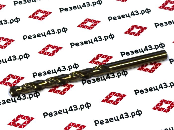 Сверло из быстрорежущей стали 7 мм HSS Co M35 (кобальт)