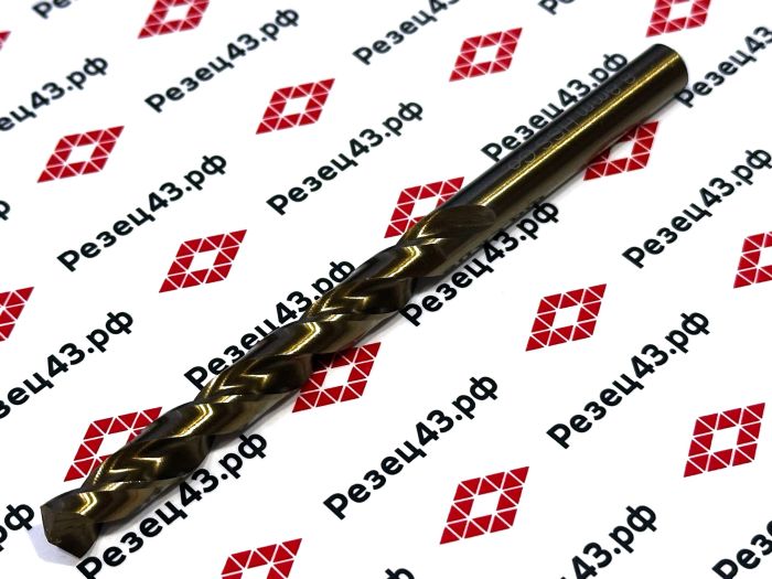 Сверло из быстрорежущей стали 8,8 мм HSS Co M35 (кобальт)