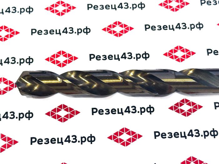 Сверло из быстрорежущей стали 13 мм HSS Co M35 (кобальт)