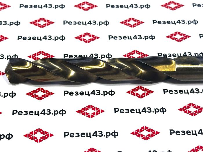 Сверло из быстрорежущей стали 16 мм HSS Co M35 (кобальт)