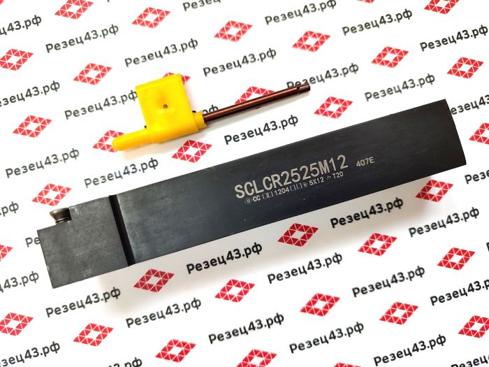 Резец наружного точения SCLCR2525M12