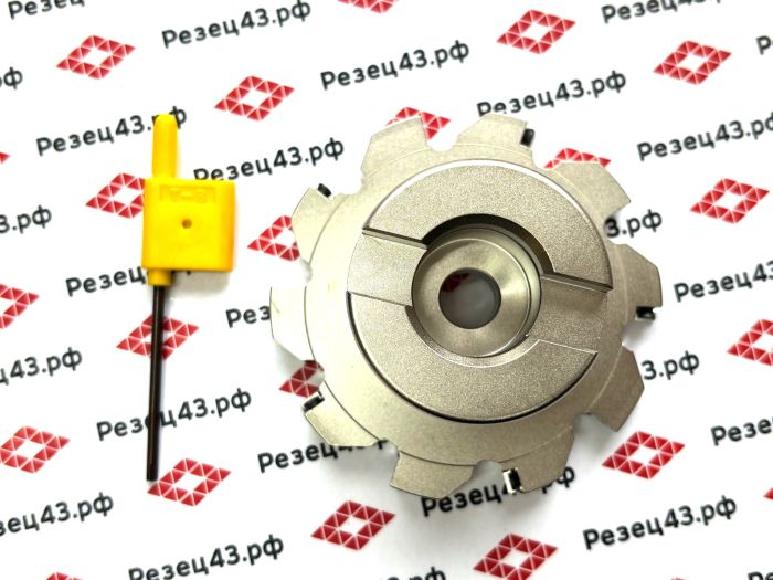 Дисковая насадная фреза со сменными пластинами SMP06 80-H8-22-10T