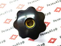 Ручка для станка в виде семиконечной звезды со сквозной внутренней резьбой 50хМ12 (121005012)