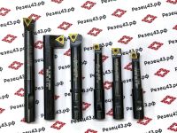 Набор расточных резцов со сменными пластинами 12 мм 6 шт для расточной головки F1 (F1-12mm-6pcs)