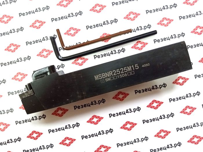 Резец наружного точения MSBNR2525M15