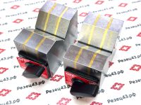 Комплект V-образных магнитных блоков 64х49х39