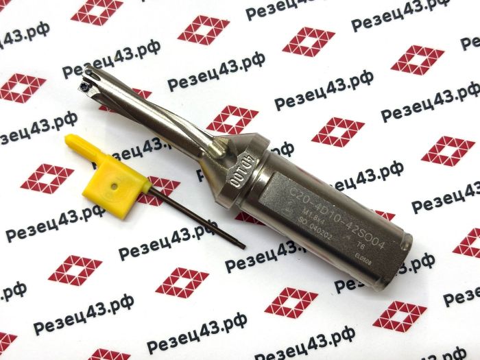 Корпусное сверло C20-4D10-42SO04  со сменными пластинами SO**