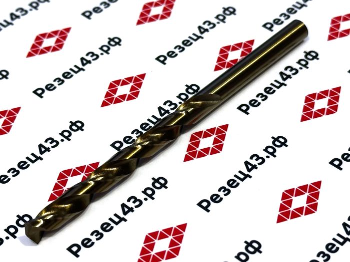 Сверло из быстрорежущей стали 6,2 мм HSS Co M35 (кобальт)