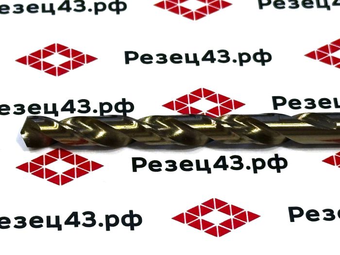 Сверло из быстрорежущей стали 6,5 мм HSS Co M35 (кобальт)