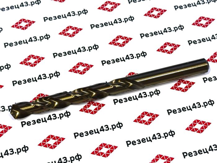 Сверло из быстрорежущей стали 10 мм HSS Co M35 (кобальт)