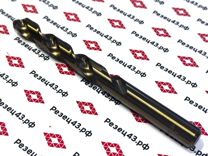 Сверло из быстрорежущей стали 13 мм HSS Co M35 (кобальт)