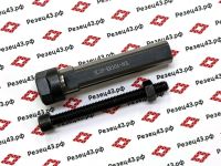 Цанговый патрон с цилиндрическим хвостовиком с лыской, диаметр 20 мм, для цанг ER16 (ФИЦПSL20-ER16A-80 (П2))