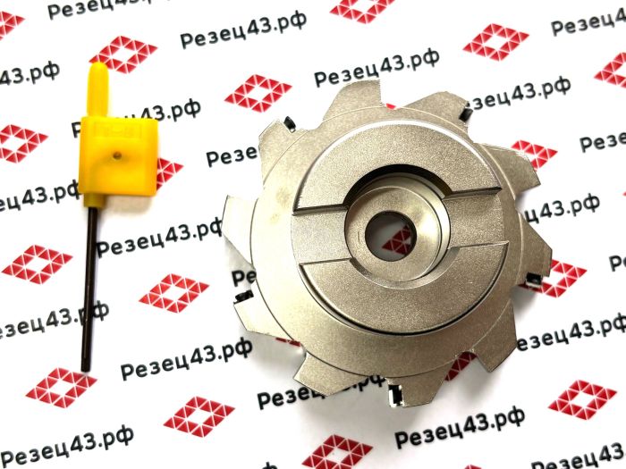 Дисковая насадная фреза со сменными пластинами SMP06 80-H10-22-10T