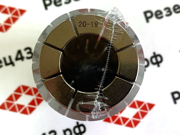 Цанга ER40 20-19 мм, биение до 0,008 мм