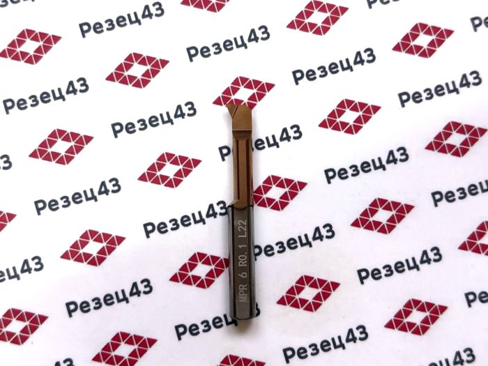Мини резец MPR6-R0.1-L22