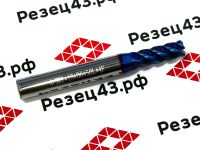 Концевая фреза с закруглённым углом режущей кромки R1 D5-D6-50 4Z, сталь (HRC65)