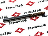 Фреза твердосплавная черновая (обдирочная) D6-25-75 4Z, сталь HRC55