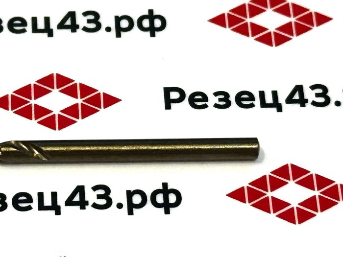 Сверло из быстрорежущей стали 2,9 мм HSS Co M35 (кобальт)