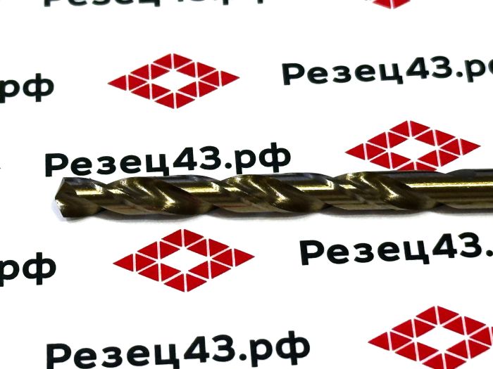Сверло из быстрорежущей стали 5,1 мм HSS Co M35 (кобальт)