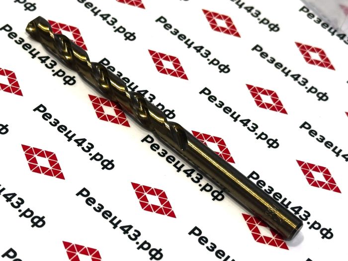 Сверло из быстрорежущей стали 7,2 мм HSS Co M35 (кобальт)