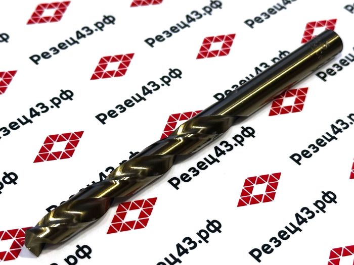 Сверло из быстрорежущей стали 8,5 мм HSS Co M35 (кобальт)