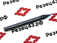 Концевая твердосплавная резьбовая фреза трехрядная М1,4х0,3 (P,M,K)