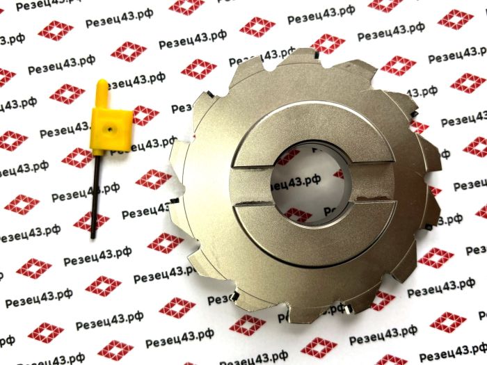 Дисковая насадная фреза со сменными пластинами SMP06 125-H10-32-14T