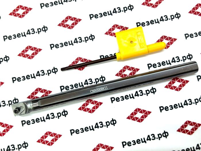 Резец резьбовой CNR0008K11 твердый сплав (антивибрационный)