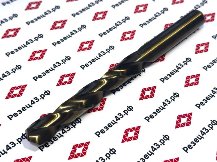 Сверло из быстрорежущей стали 14 мм HSS Co M35 (кобальт)