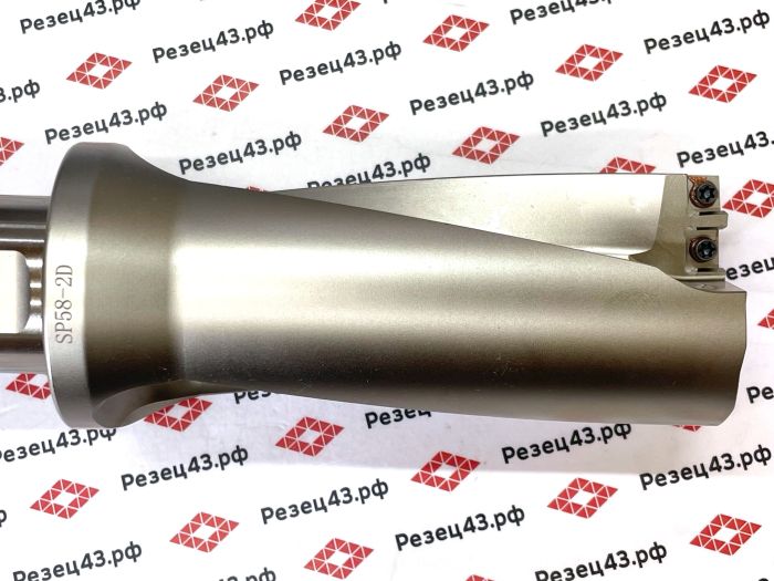 Корпусное сверло SP-58-C40-2D со сменными пластинами SP**