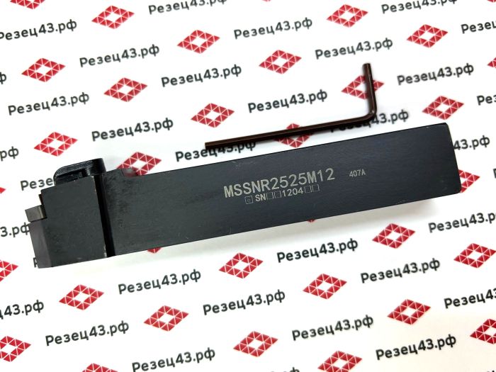 Резец наружного точения MSSNR2525M12