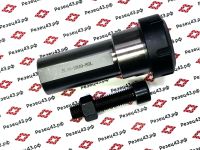 Цанговый патрон с цилиндрическим хвостовиком с лыской, диаметр − 40 мм, для цанг ER40 (SL40-ER40-80)