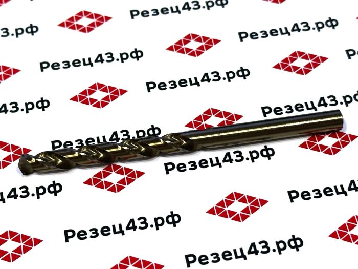 Сверло из быстрорежущей стали 5,9 мм HSS Co M35 (кобальт)
