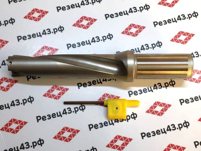 Корпусное сверло WC-25-C25-4D со сменными пластинами WC**
