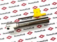 Фасочная фреза B60° C20-25-120L-1T под сменные пластины