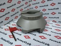 Торцевая насадная (корпусная) фреза KM12-125-40-6T OLI тип КМ-12 (45 градусов) под сменные пластины