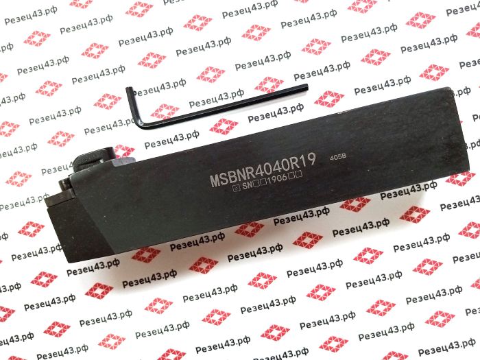 Резец наружного точения MSBNR4040R19