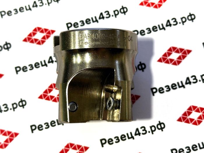 Торцевая насадная фреза 90 градусов, под сменные пластины TAP400R-40-16-4T (HZSK)