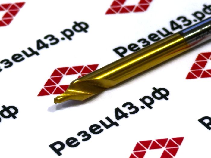 Центровочное сверло, HSSE, 2 мм, 100 мм