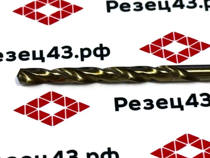 Сверло из быстрорежущей стали 3,8 мм HSS Co M35 (кобальт)