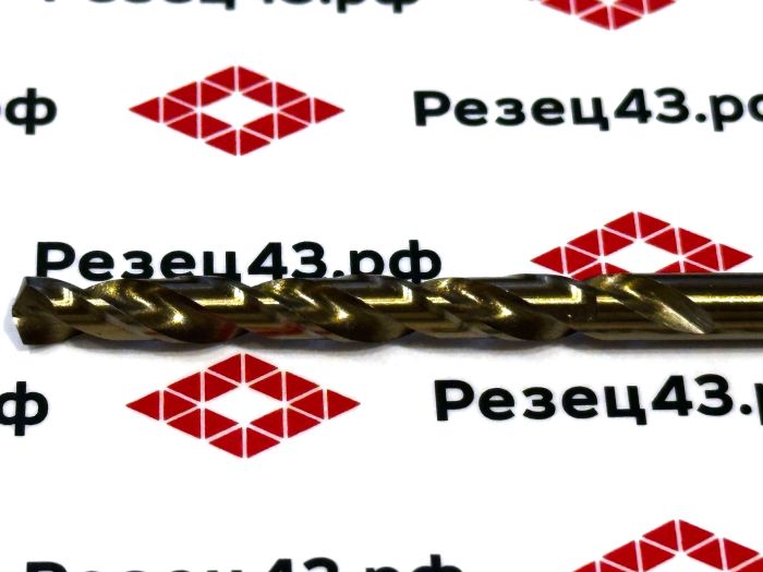 Сверло из быстрорежущей стали 5,2 мм HSS Co M35 (кобальт)