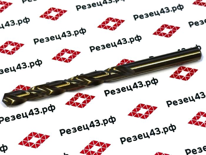 Сверло из быстрорежущей стали 8 мм HSS Co M35 (кобальт)